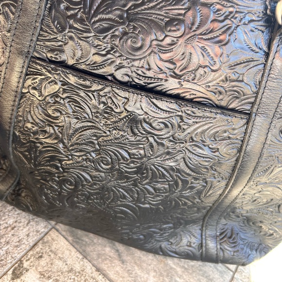 Patricia Nash Black Benvenuto Tote - Picture 9 of 14